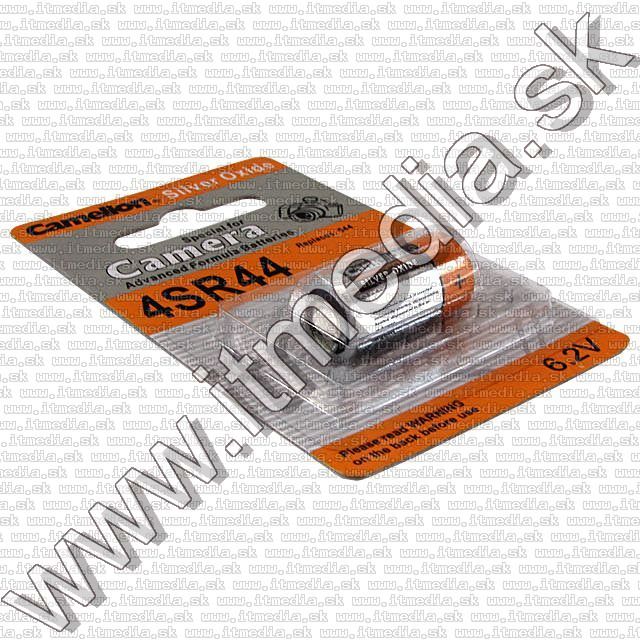 Image of Camelion Silver Oxide Battery 6.2V 4SR44 (4AG13) (IT5793)